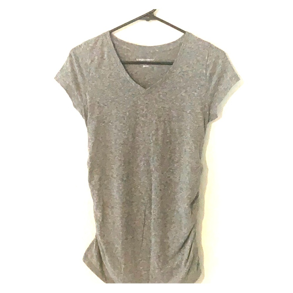 Maternity gray top